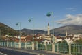 The ÃÂ ort bridge or bridge of the Mujaga Komadina is reinforced bridge on the river Neretva, Mostar . Royalty Free Stock Photo